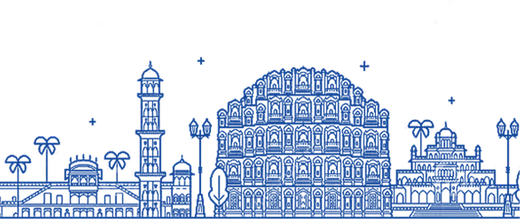 Map of India office location